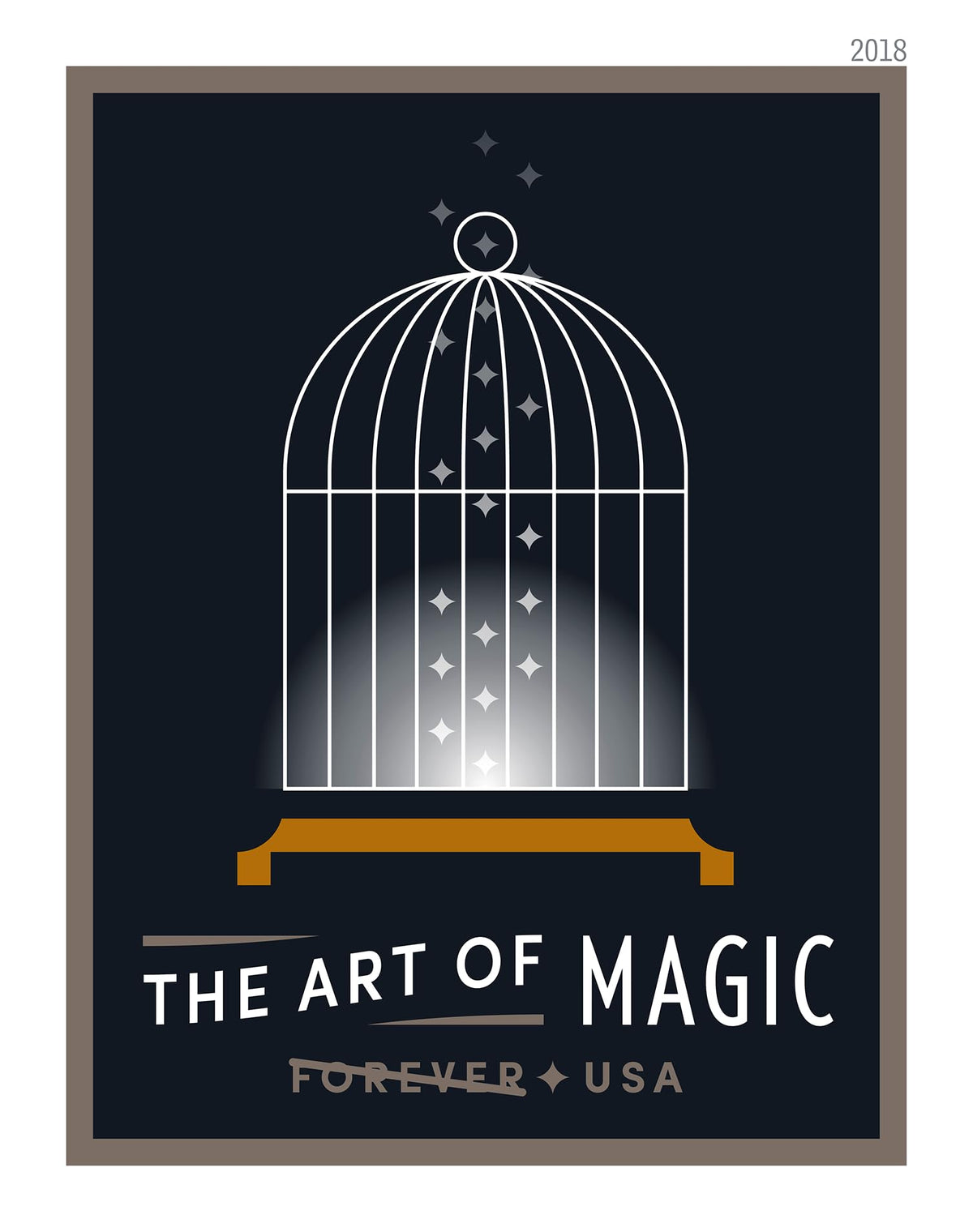 The Art of Magic (Sheet of 20) First-Class Mail Forever Postage Stamps 2018 Scott #5305