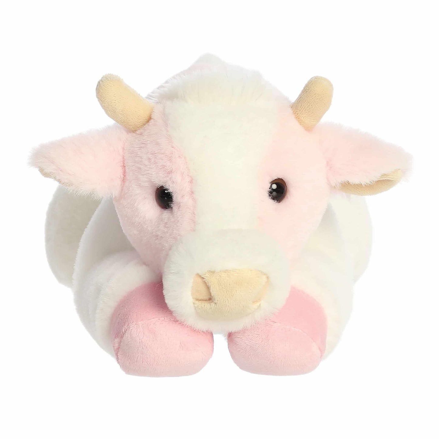 Aurora® Adorable Flopsie™ Sadie Strawberry Cow™ Stuffed Animal - Used to Create Imaginative Play Adventures - Perfect for Birthdays, Kids and Adults