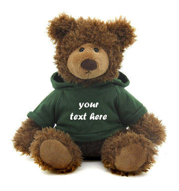 Plushland Adorable Frankie Bear 12 Inches, Stuffed Animal Personalized Gift - Great Present for Mothers Day Valentine Day Graduation Day Birthday