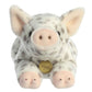 Aurora Miyoni 16.5" Spotted Piglet Realistic Stuffed Animal