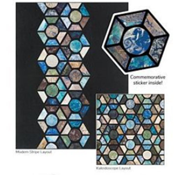Karen Nyberg Designs Cupola Views Limited Edition with Commemorative Sticker Pattern, None