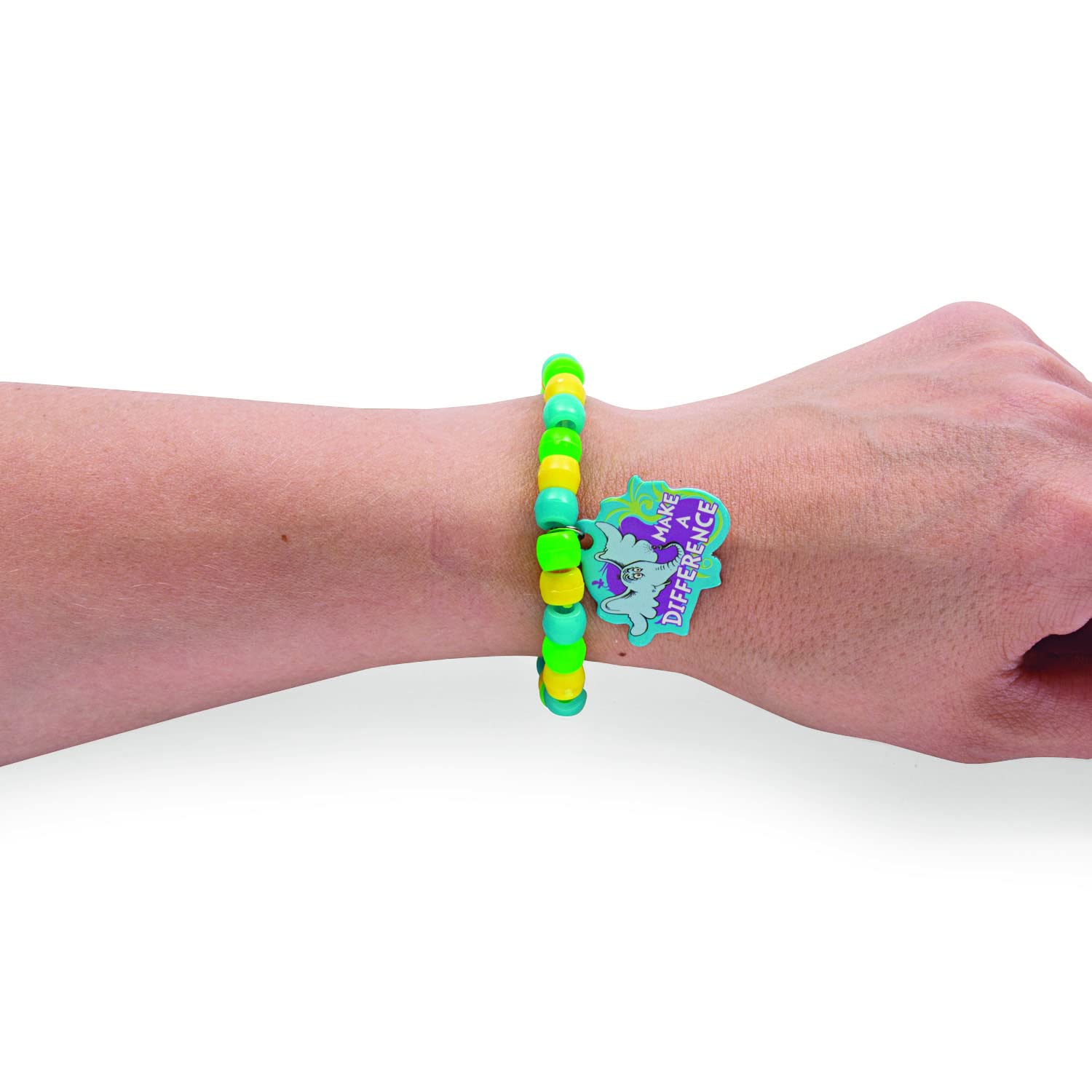 Fun Express Dr. Seuss Horton Kindness Bracelet Craft Kit - Makes 12