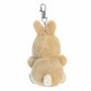 Aurora® Adorable Palm Pals™ Ella Bunny™ Clip-On- Fun Collectible Plush for Kids and Adult Collectors - Perfect for Backpacks and Birthday Gifts