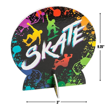 Skateboard Party Centerpieces 3 Pieces