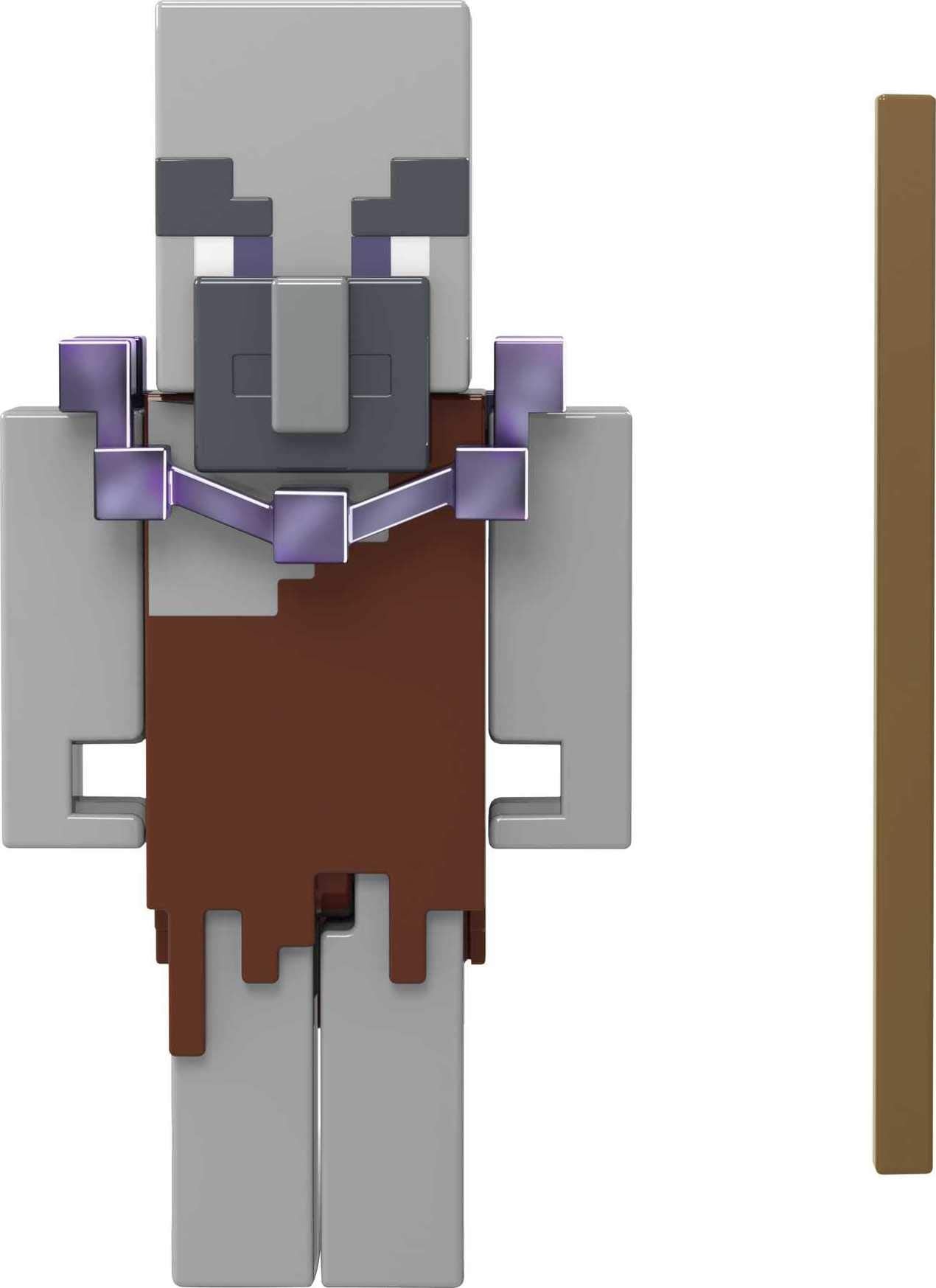 Mattel Minecraft Dungeons 3.25-in Collectible Battle Figure and Accessories, Based on Video Game, Imaginative Story Play Gift for Boys and Girls Age 6
