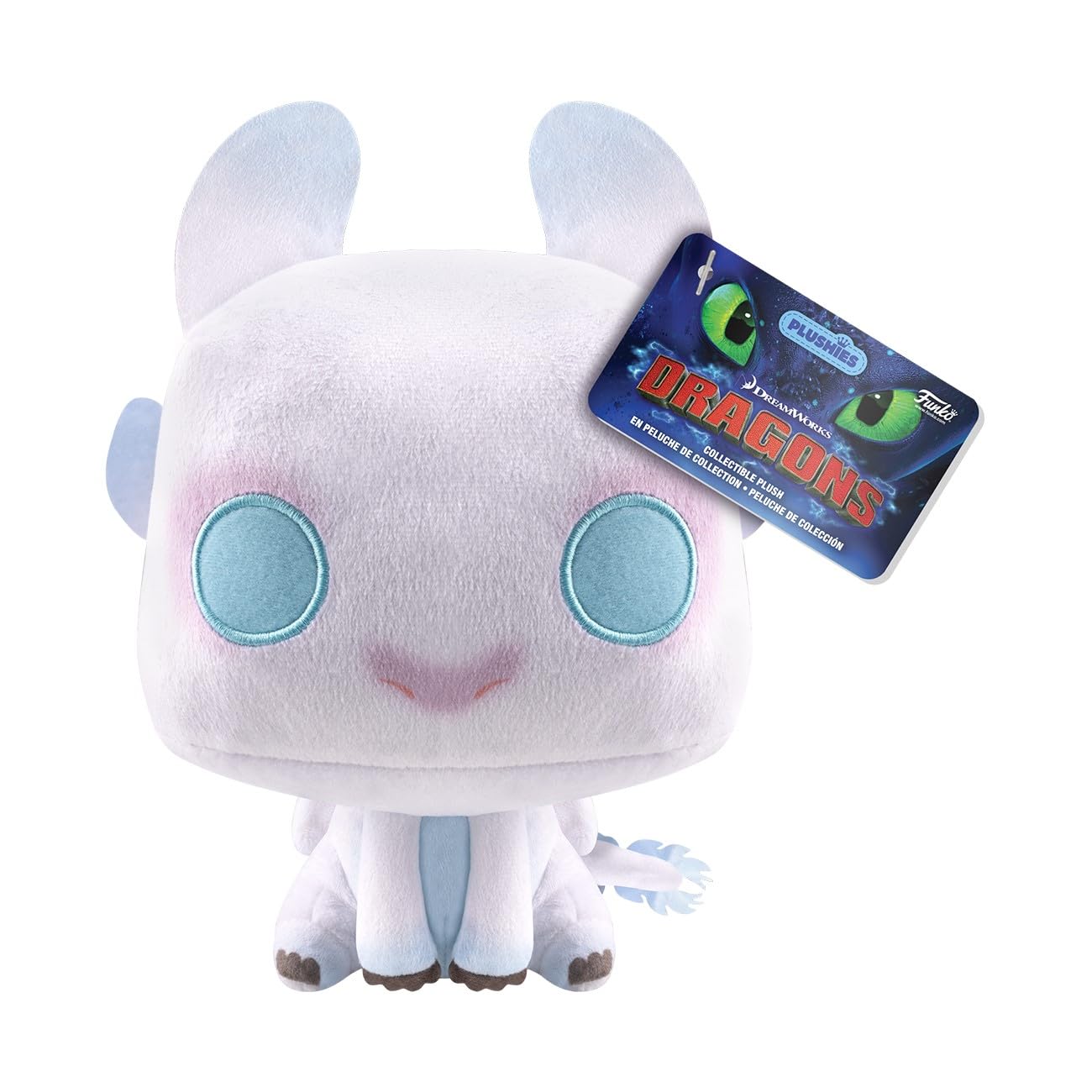 Funko POP! Plush: How to Train Your Dragon - Light Fury - Collectable Soft Plush - Birthday Gift Idea - Official Merchandise - Stuffed Plushie