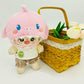 niannyyhouse 20cm Plush Doll Clothes Pink Pig Fox Frog Shark Hat Cartoon Animal Headgear 8in Doll Dress Up (a4)