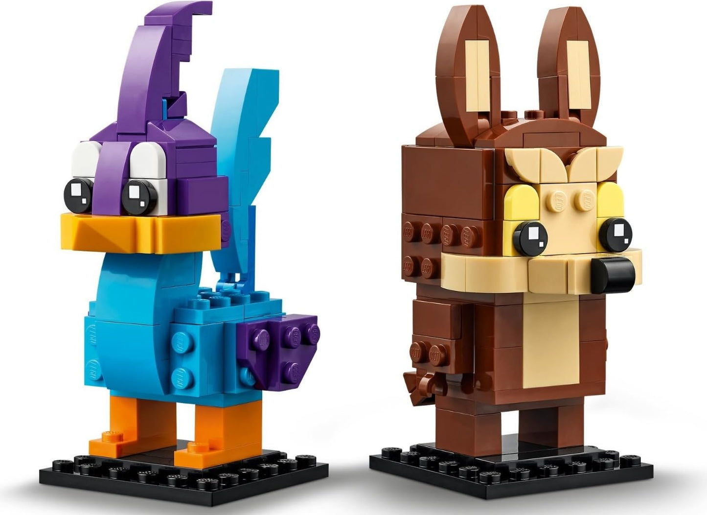 LEGO Brickheadz 40559 Looney Tunes Road Runner and Wile E. Coyote 323 Pieces 10+