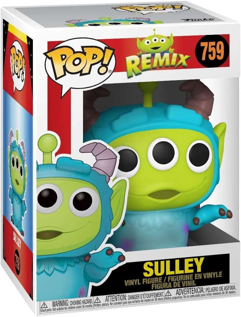 Funko Pop! Disney: Pixar Alien Remix - Sulley, Multicolor, 3.75 inches (48362)