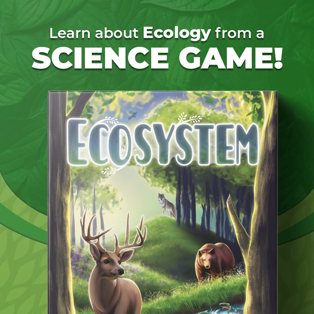 Ecosystem - A Family Card Game about Building Habitats | Learn about Animals, Ecology & Biodiversity for Kids, Adults, Families or the classroom! Fun