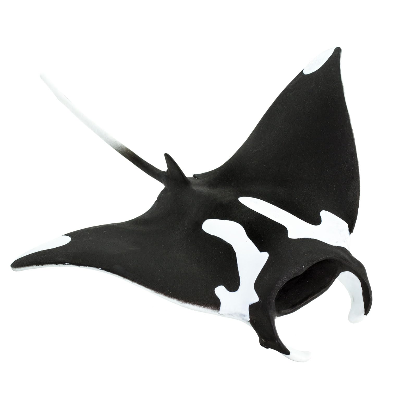 Safari Ltd. Manta Ray Figurine - Hand-Painted, Realistic 5.75" Sea Life Model Figure- Educational Toy for Boys, Girls & Kids Ages 3+