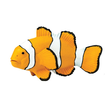 Safari Ltd. Clown Anemonefish Figurine - Lifelike 4.5" Fish Figure - Educational Toy for Boys, Girls, and Kids Ages 3+