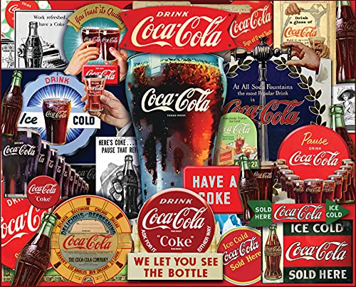 Springbok Coca-Cola Decades of Tradition 1000 Piece Jigsaw Puzzle