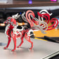 YounggDiy 3D DIY Metal Puzzle Kits, 3D Metal Mechanical Nine-Tailed Fox Puzzle Model Kit, 3D Jigsaw Puzzles for Adults, Brain Teaser Puzzle Toy Gift