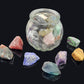 Rock & Mineral Collection Kit for Adults and Kids Natural Rocks for Tumbling Polishing Gemstone Raw Crystals Rough Stones for Wicca & Reiki (24Pcs)