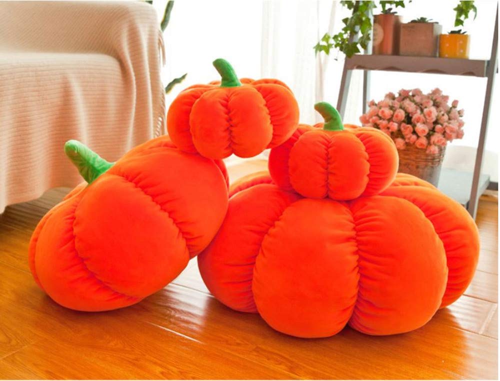 GracesDawn Plush Soft Pumpkin Plush Pillow Pumpkin Decoration Sofa Pillow Soft Pumpkin Gift. Plush Toy, Children’s Gift Orange (50cm[19.6] inch)
