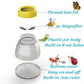 4Pack Bug Cather 5X Magnifyer Insect Jar Observation Bug Viewer Kit