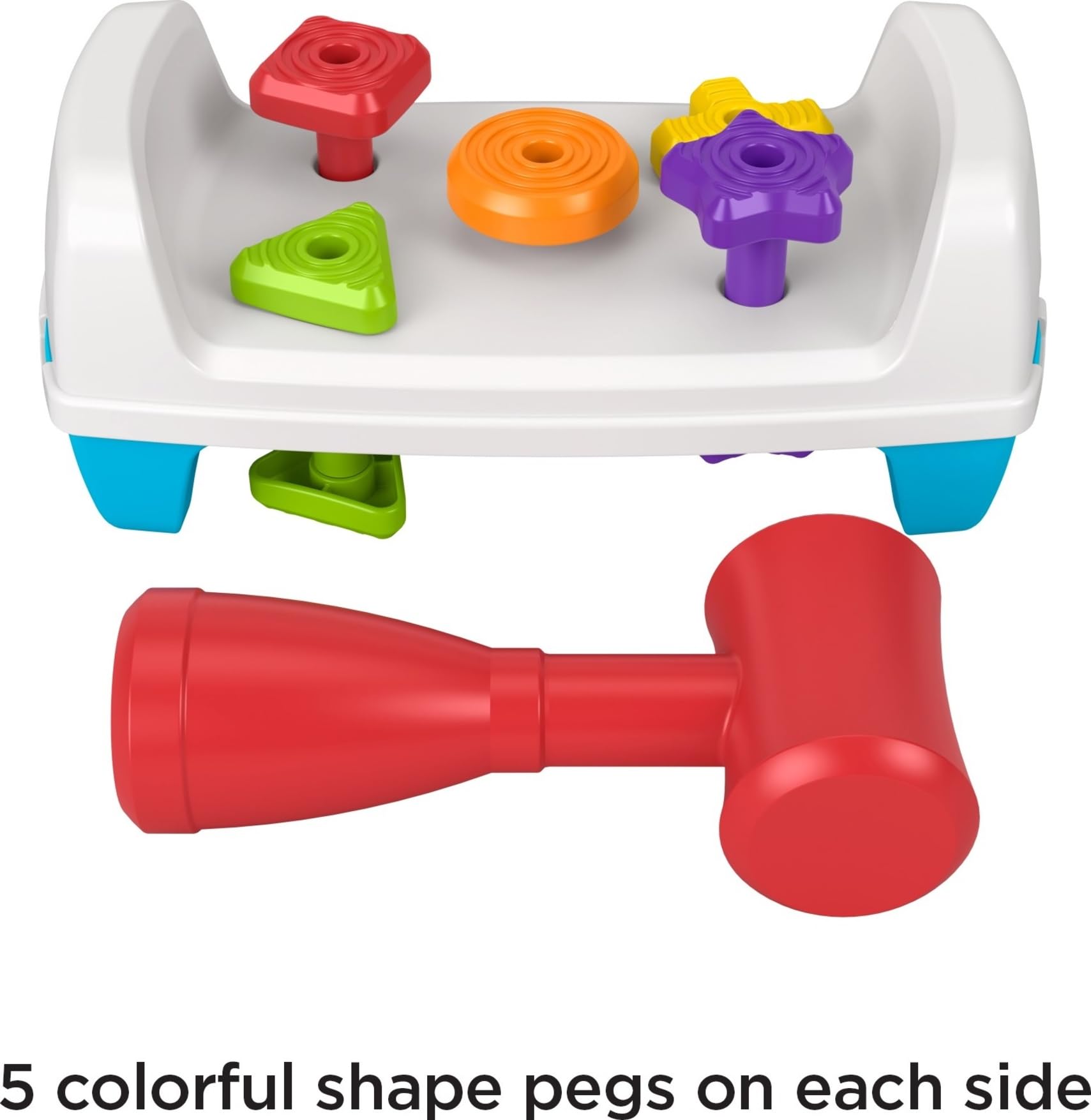 Fisher-Price Tap & Turn Bench Activity Toy