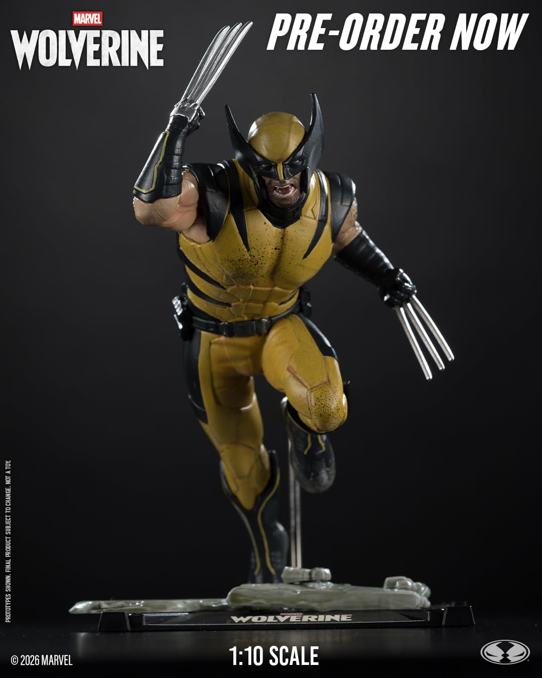 McFarlane Toys- Marvel Wolverine 1:10th Scale Posed Statue