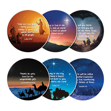GLORILIGHT Meaning of Christmas HD Disc Set, Project Bible Verses on Walls or Ceilings, Includes 6 Interchangeable Discs, Help Children Live by The