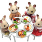 Realistic Dollhouse Mini Food Set - 5 pcs Tiny Steak & Fried Egg, Miniature Food Toys for Dollhouse Kitchen, Doll Accessories & Collectibles Scale
