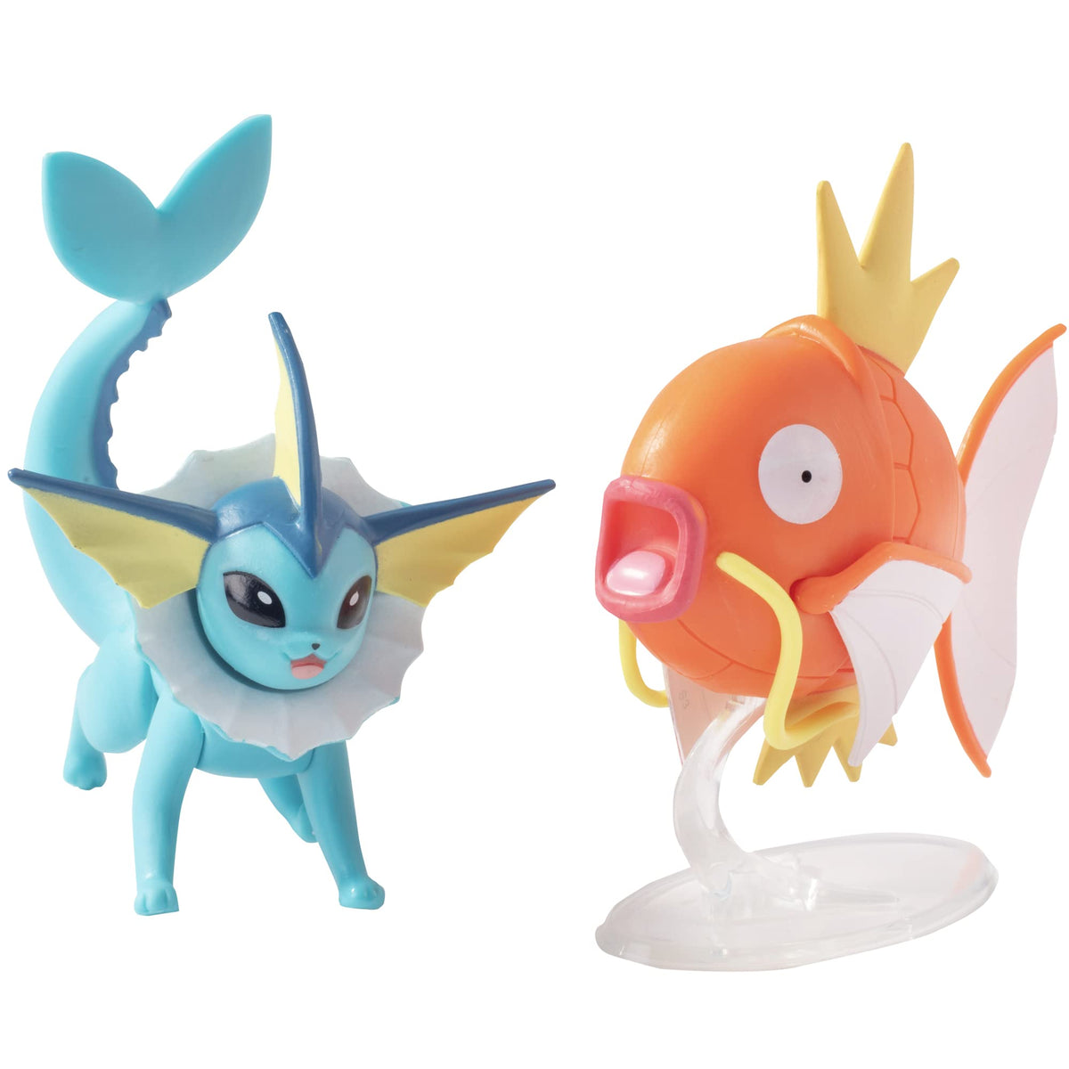 Pokemon Battle Ready! Battle Figure Set, 8 Pieces - with 2 & 3 inch Figures Pikachu, Scorebunny, Grookey, Sobble, Jigglypuff, Cubone, Vaporean &
