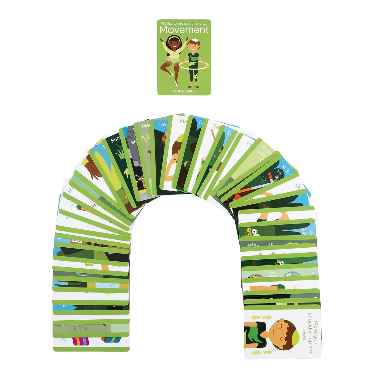 Coping Skills for Kids Cue Cards Movement Deck (CSKCCMVT)