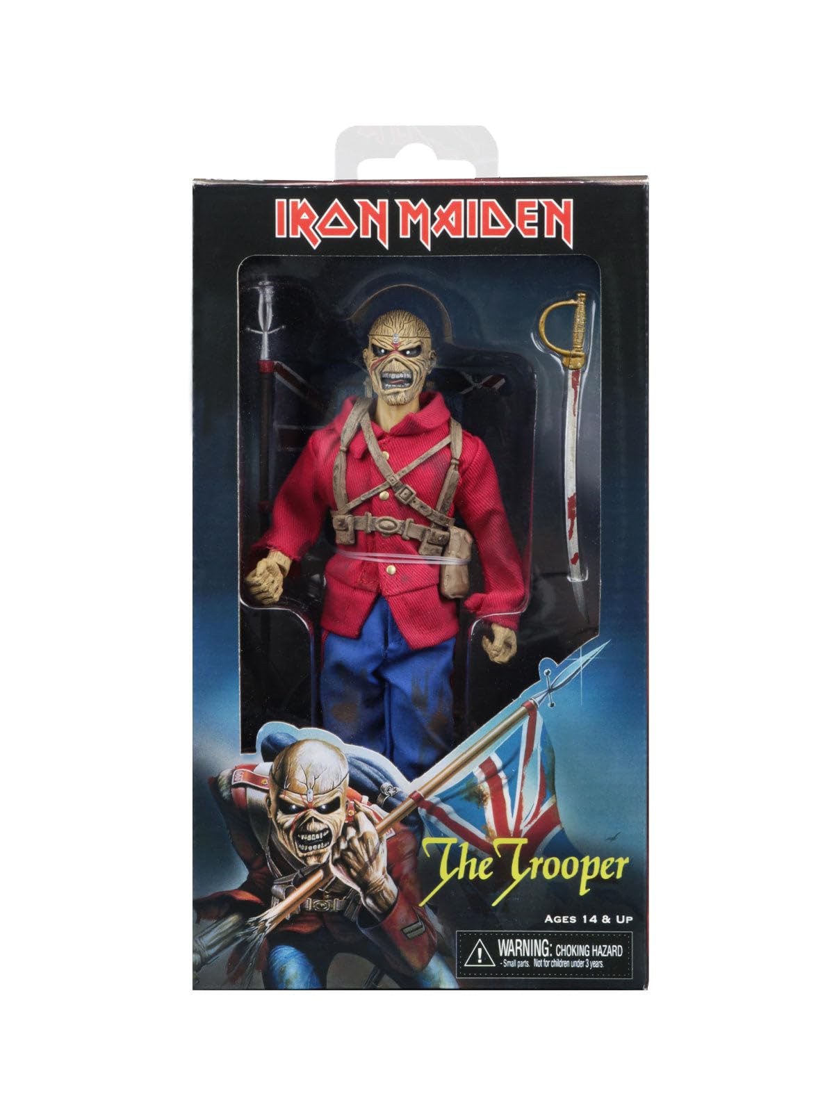 NECA Iron Maiden - Trooper 8" Clothed Action Figure