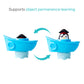 Munchkin Peek-a-Boo Penguin Bath Toy with Boat & Pop-up Character Design, Early Learning & Developmental Play for Babies & Toddlers 9+ Months