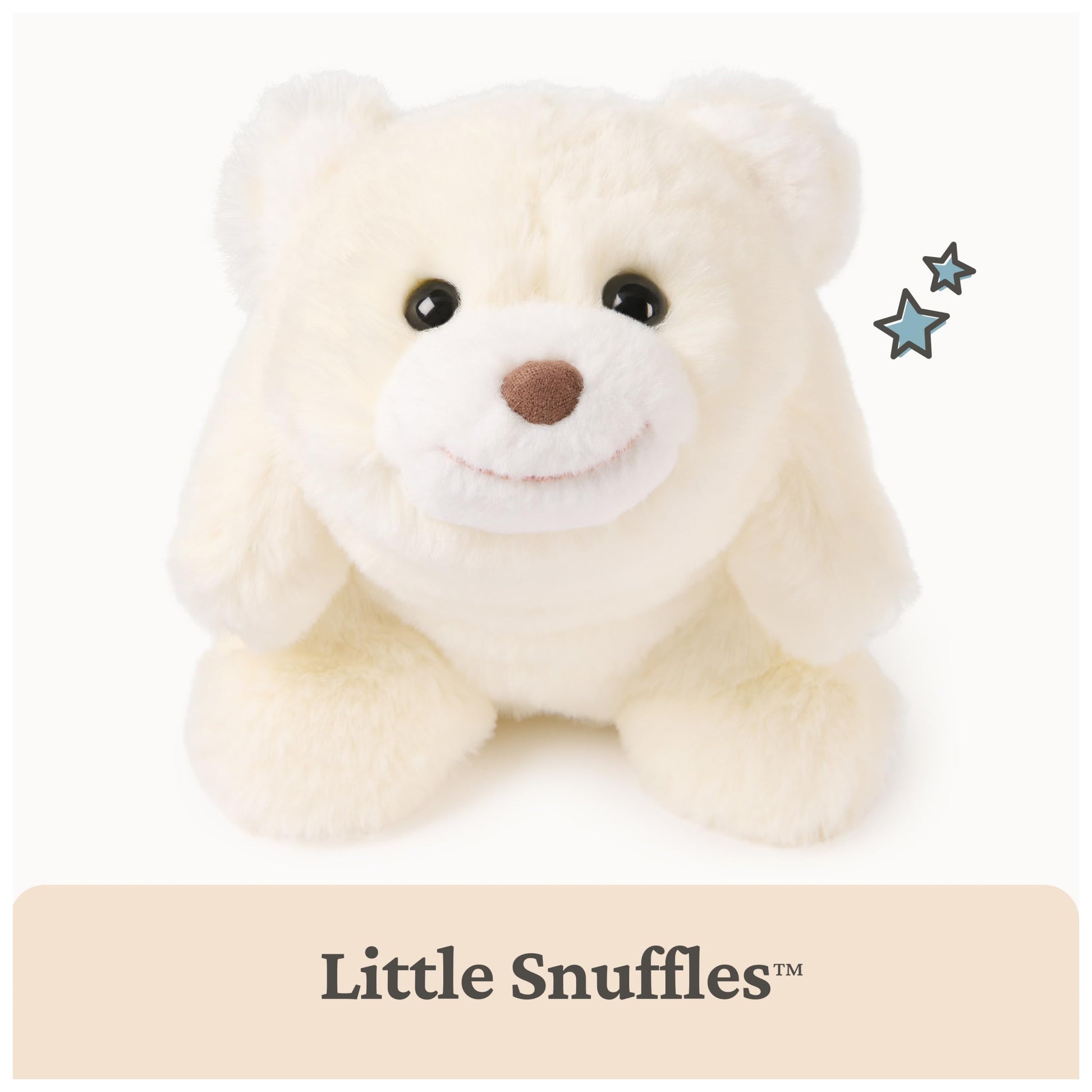 GUND Forever Friends Littles Snuffles 7-Inch Teddy Bear Plush Toy, Ages 1+