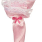 Aztec Dollhouse Miniature Victorian Umbrella, Pink #G7159