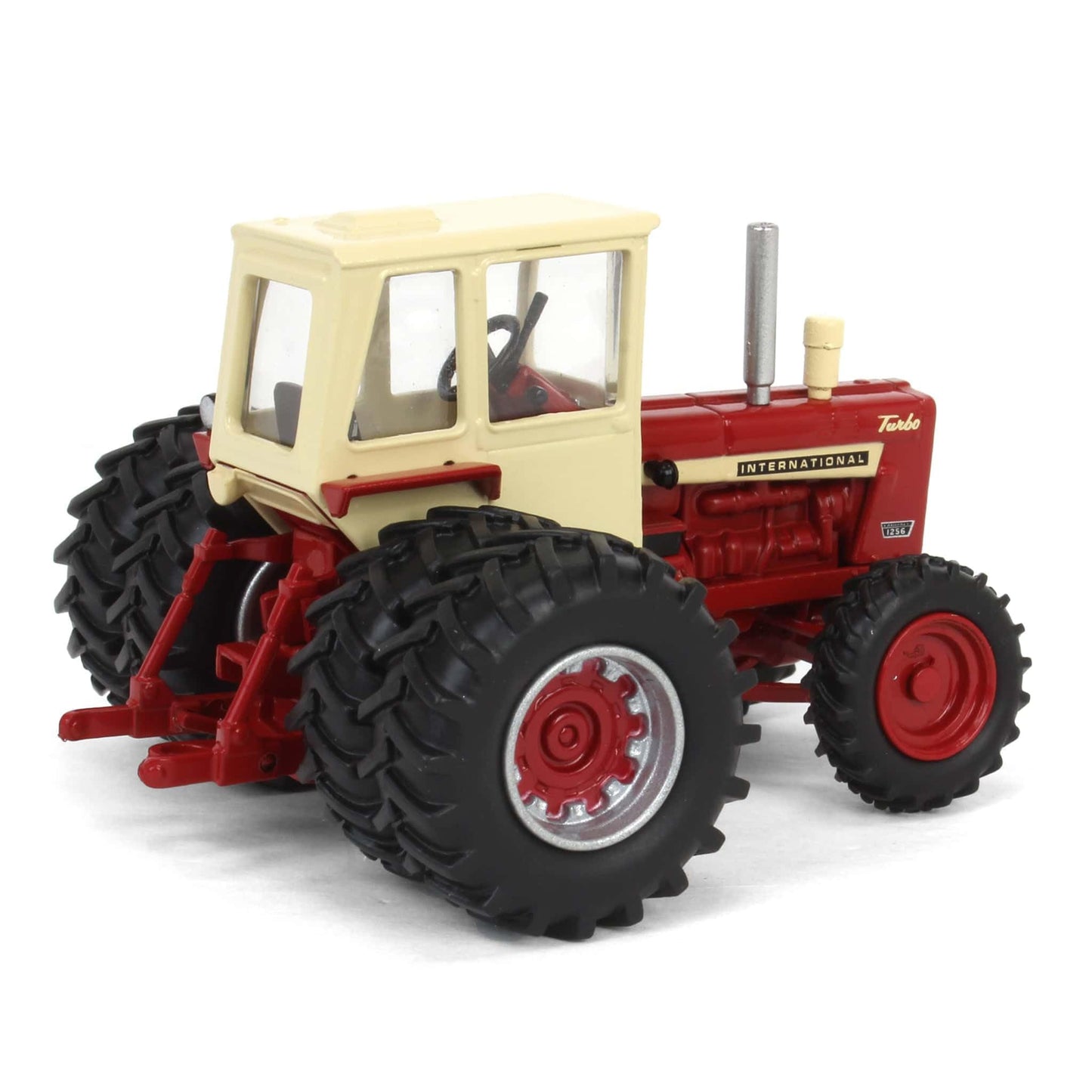 Spec Cast 1/64 IH Farmall 1256 4WD Tractor with Front Wheel Assist, Dual Rear Wheels & Cab ZJD1947