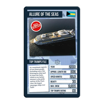 Top Trumps Ships Card Game