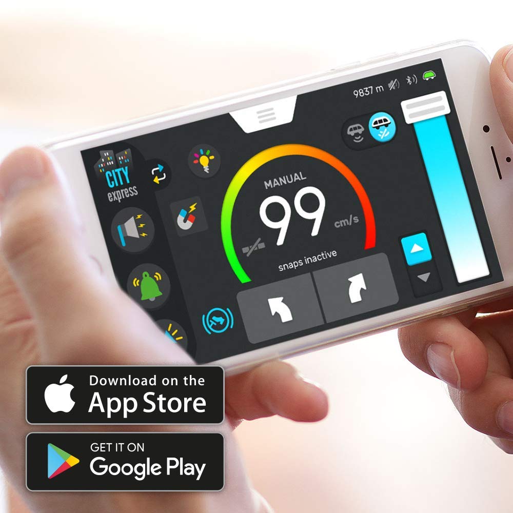 intelino Smart Train Starter Set: Award-Winning Robot Toy Train; App-Based + Screen-Free Drive Modes; 3 Free Apps for Playing and Learning
