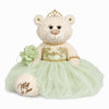 KINNEX COLLECTIONS SINCE 1997 20" Quince Anos Quinceanera Last Doll Teddy Bear with Dress (Centerpiece) ~ ARC16831-8 (Pistachio)
