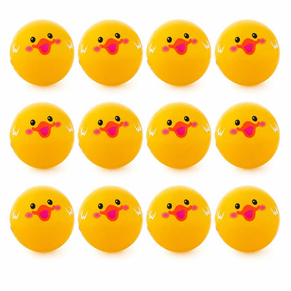 Fun Express Rubber Ducks Beach Balls, 11 Inch, Set of 12