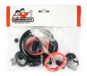 Game Room Guys Stern AC/DC Pro Pinball Black Rubber Ring Kit