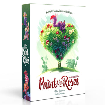 Paint the Roses Deluxe Board Game | Cooperative Alice in Wonderland Deduction Game | Includes Escape the Castle Expansion | 2-5 Players | Age 11+