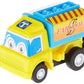 Funcorn Toys Pull Back Car, 12 Pack Assorted Mini Plastic Vehicle Set, Pull Back Truck and Car Toys for Boys Kids Toddler Party Favors,Die Cast Car