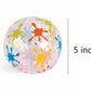 Fun Express - Little Artist Mini Beach Balls for Birthday - Toys - Inflates - Mini Beach Balls - Birthday - VBS Vacation Bible School Supplies/Decor
