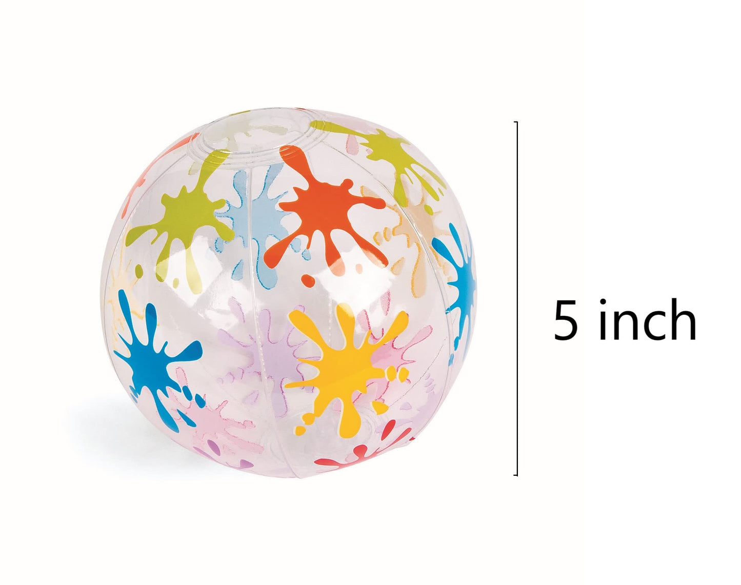 Fun Express - Little Artist Mini Beach Balls for Birthday - Toys - Inflates - Mini Beach Balls - Birthday - VBS Vacation Bible School Supplies/Decor