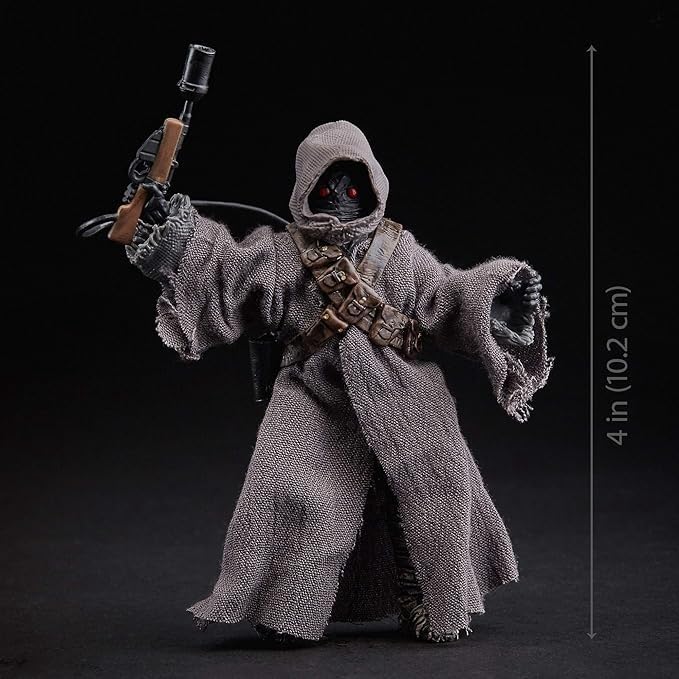 STAR WARS The Black Series Offworld Jawa Toy 6" Scale The Mandalorian Collectible Action Figure, Toys for Kids Ages 4 & Up