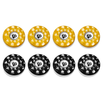 TORPSPORTS (Dia.58mm)2-1/4'' Shuffleboard Pucks, Matt surface Set of 8 Orange/Black