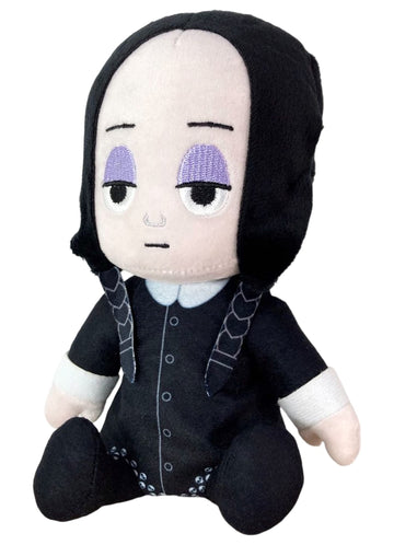 Addams Family Animated Movie 2 - Wednesday Addams Sitting Plush 7" H