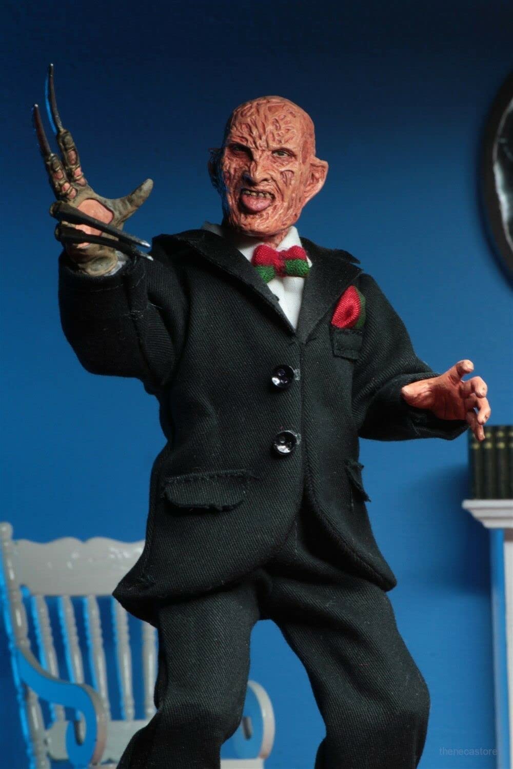NECA - Nightmare on Elm Street Part 3-8? Clothed Action Figure - Tuxedo Freddy
