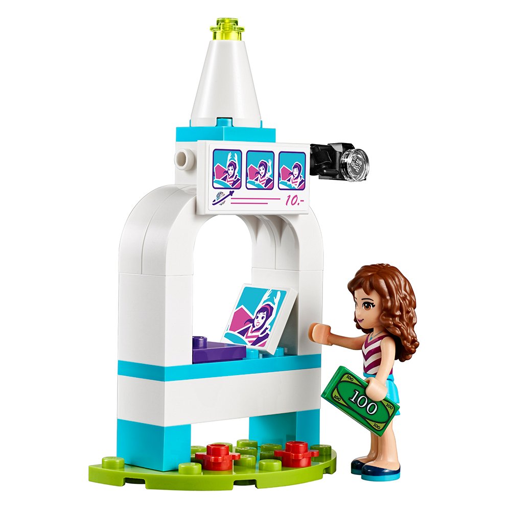 LEGO Friends 41128 Amusement Park Space Ride Building Kit (195 Piece)