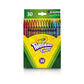 Crayola Twistables Colored Pencils, Always Sharp, Art Tools for Kids, 30 Count