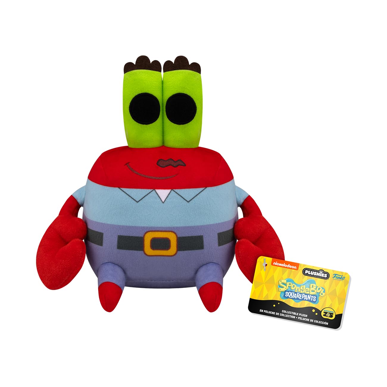 Funko POP! Plush: Spongebob Squarepants 25th Anniversary - Mr. Krabs - Collectable Soft Plush - Birthday Gift Idea - Official Merchandise - Stuffed
