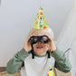 Unique Multicolor Bluey Party Hats - 8 Count | Vibrant Paper Hats with Unique Bluey Designs - Perfect for Kids' Birthdays & Celebrations, One Size