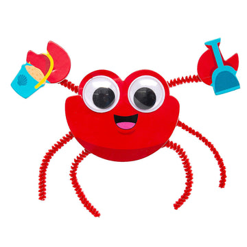 Fun Express Cute Crab Magnet Craft Kit - Makes 12, Vacation Bible School VBS 2026